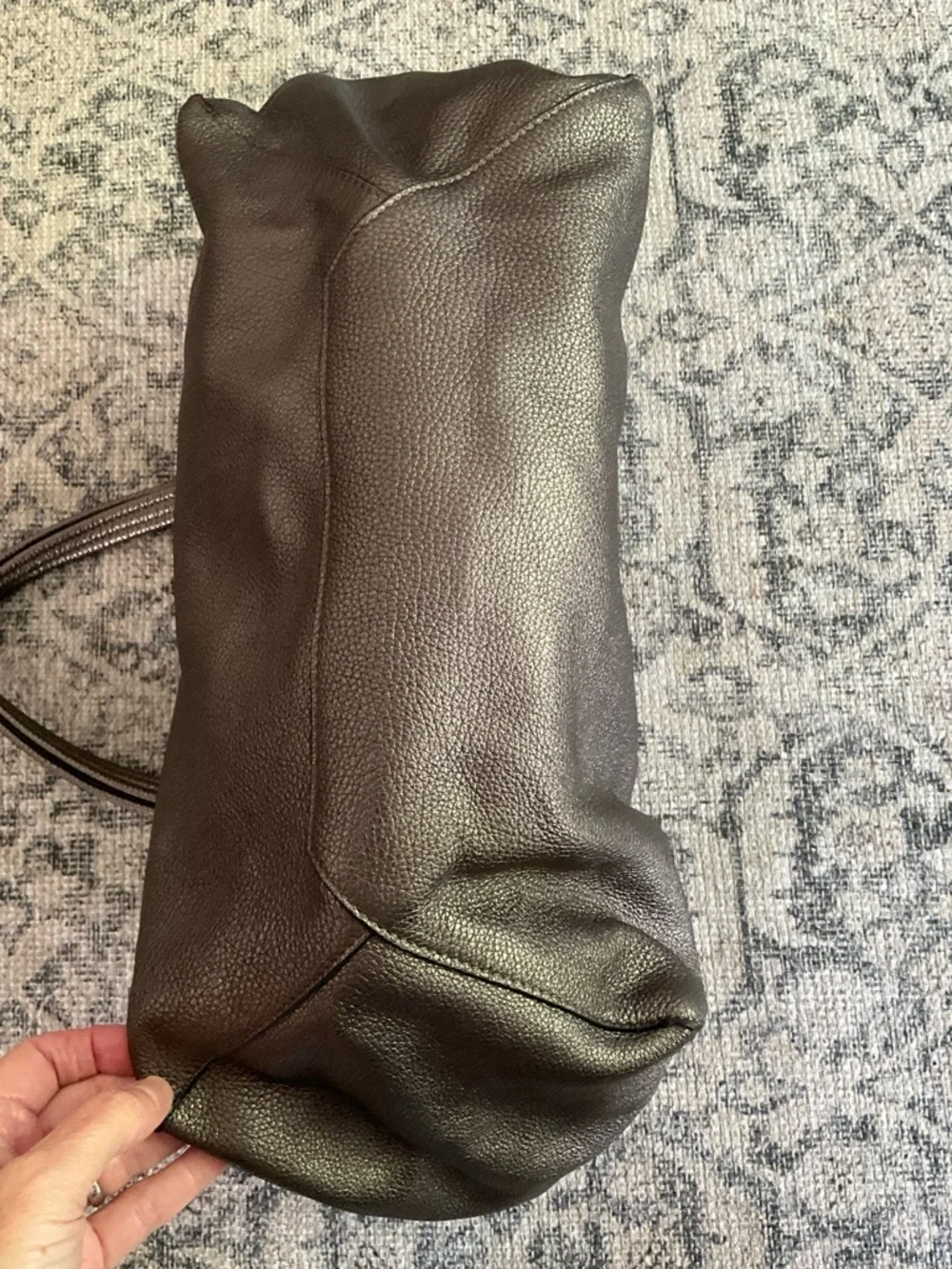 Kurt Geiger Violet Horizontal Leather Tote